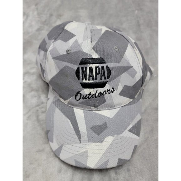 NAPA Outdoors Camouflage Hat Baseball Cap Adjustable Strap Napa Auto Parts Camo - Picture 1 of 6